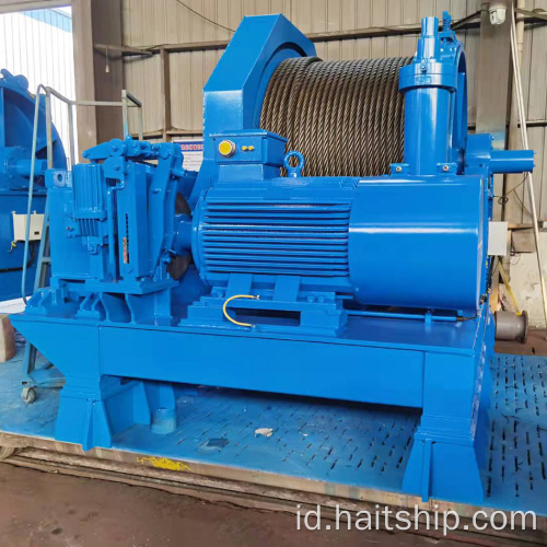 45t Operasi Sederhana Ponton Manuvering Winch